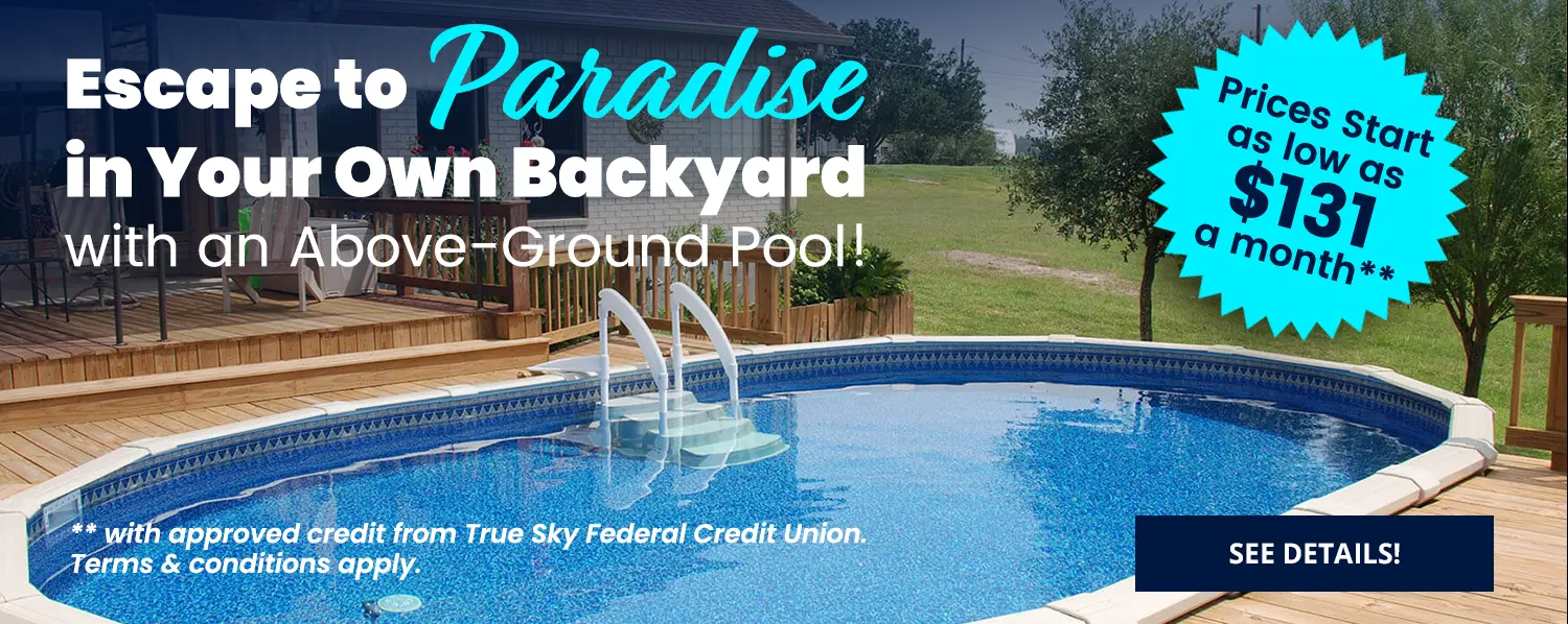 Backyard Oasis Stay Escape to Paradise Above Ground Pool PG