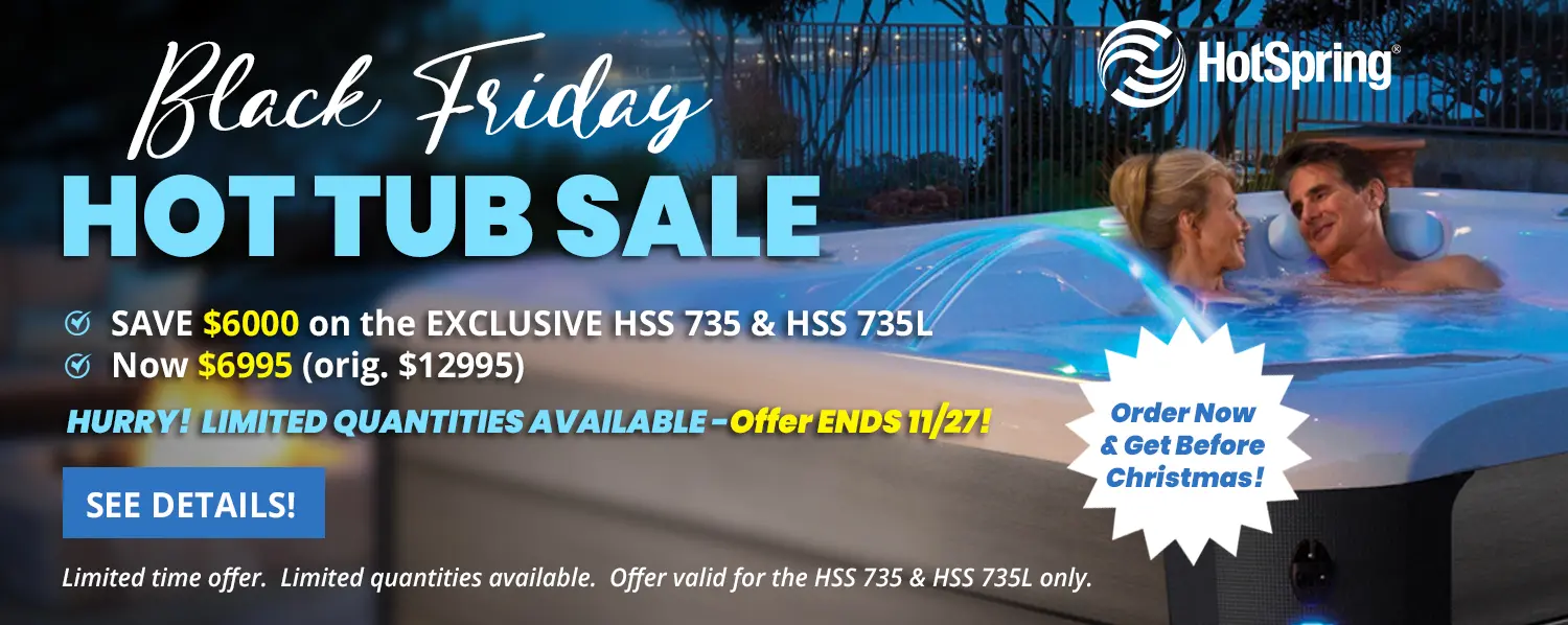 Black Friday Hot Tub Sale