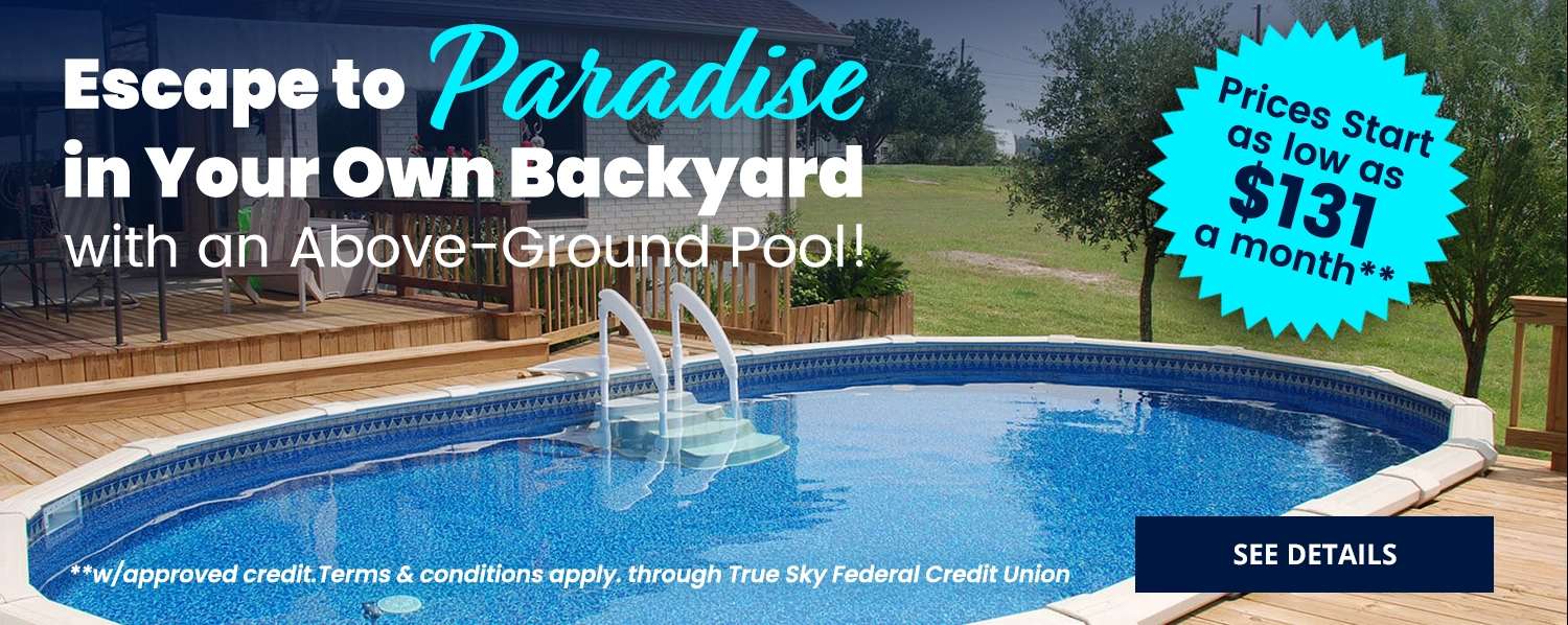 Backyard Oasis Stay Escape to Paradise Above Ground Pool PG